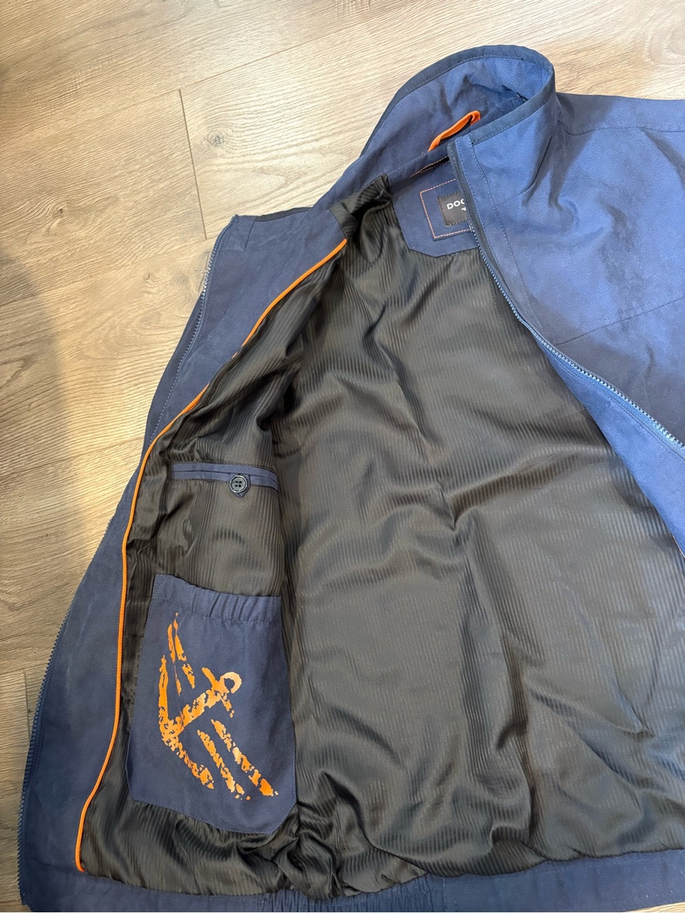 Dockers Navy Blue Jacket - Picture 8 of 10